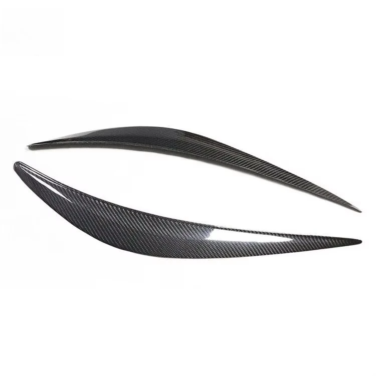 Carbon Fiber Car Headlight Eyebrow Eyelid Cover Trim Sticker For BMW F32 F33 F36 F80 F82 F83 2012-2017 Car Parts