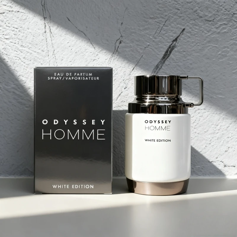 Odyssey Homme White Edition Eau De Parfum Spray للرجال 3.4 أونصة عطر الحمضيات والفانيليا عطر كولونيا