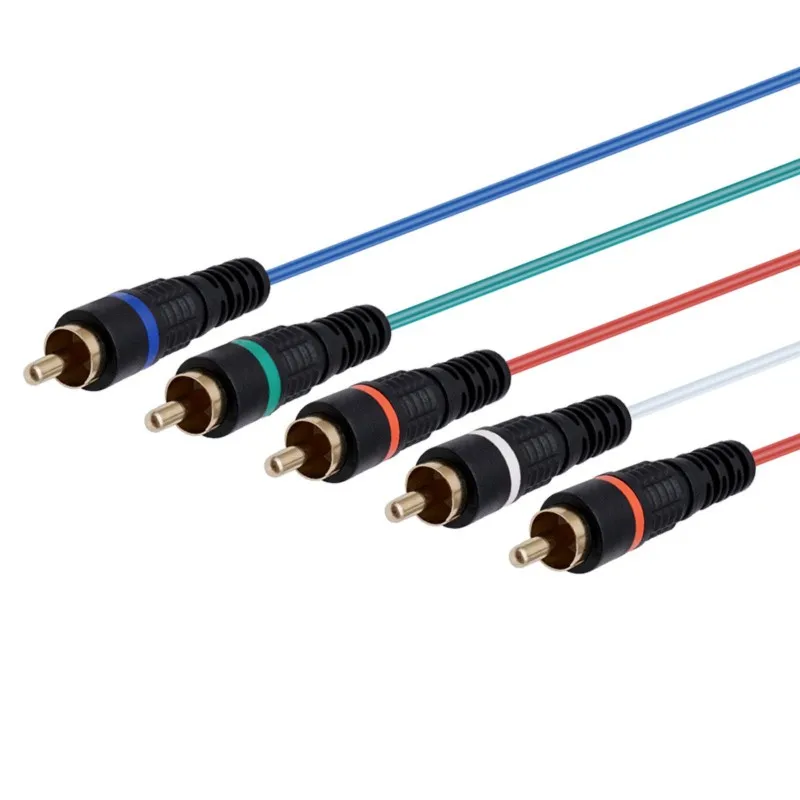 A98T Bitfunx Digital AV Output Component Video 5RCA Ypbpr Cable For Gamecube NGC High Quality Image view 2