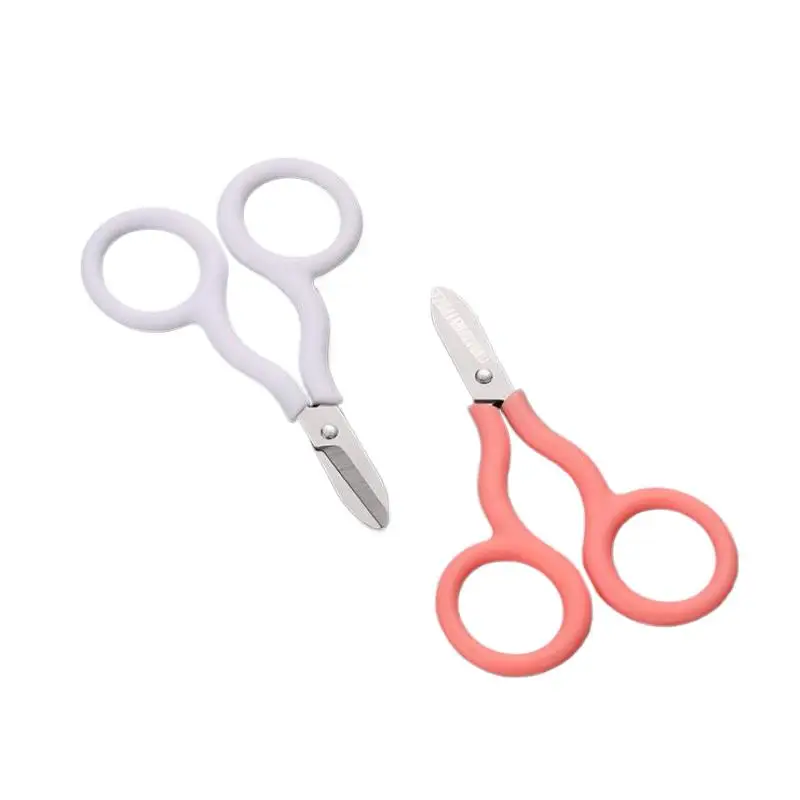 30Pack Small Scissors School Student Blunt Tip Kids Craft Scissors, Sharp Stainless Steel Blades Safety Soft Grip Handles