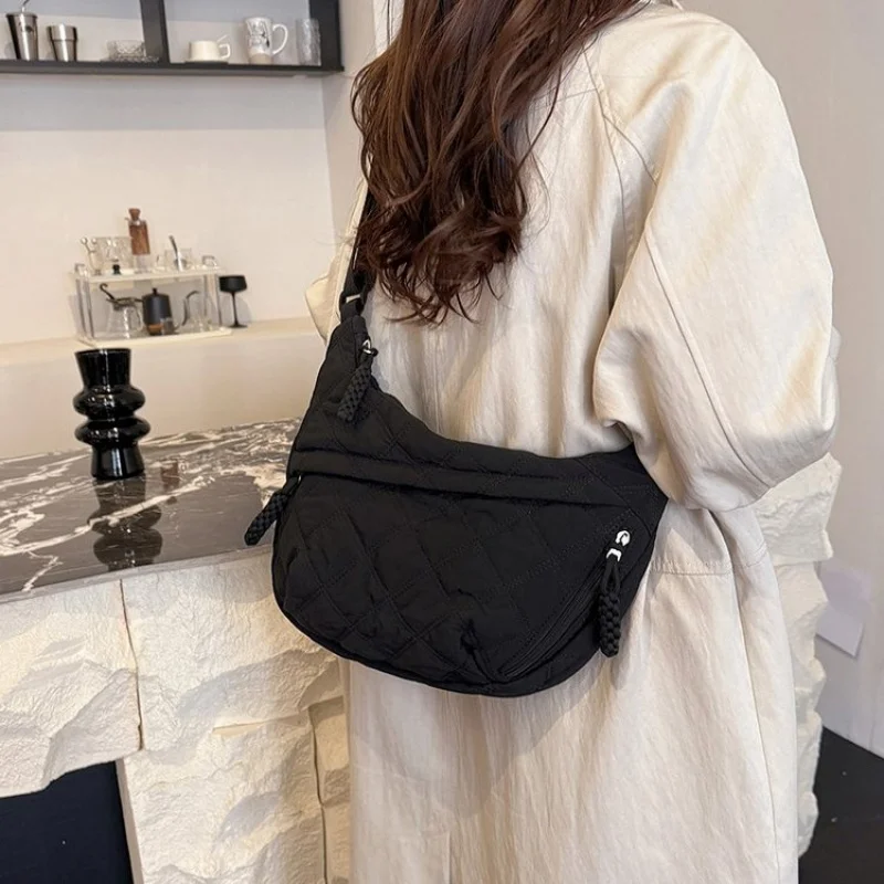 

Уникальная повседневная сумка-мессенджер для женщин, повседневная прогулка с ремешком через плечо и простой минималистичный дизайн