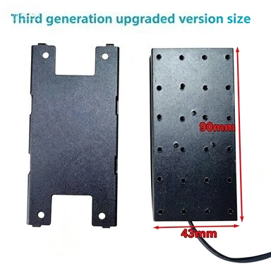 Cooling fan fin, lamp upgrade lens modified LED reserved light source special heat sink