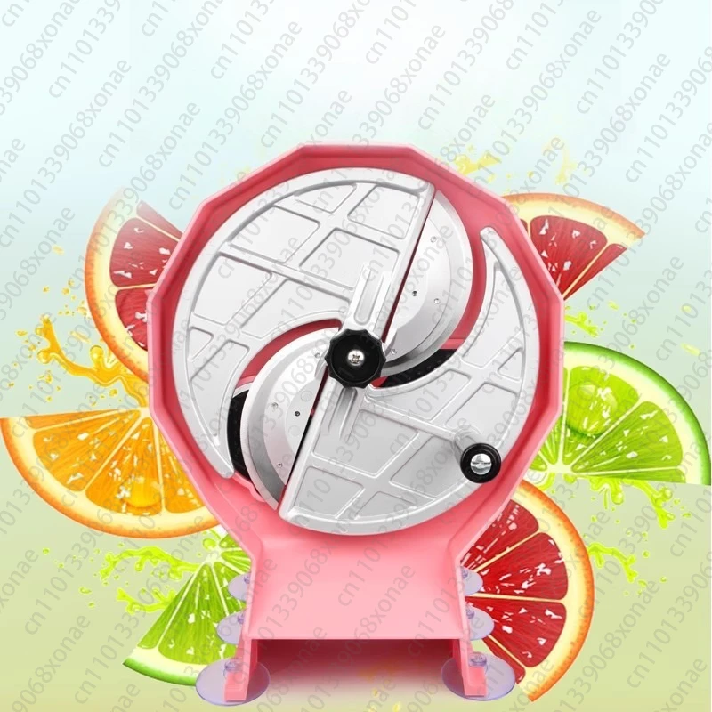 Slicer, Fruit and Vegetable Slicer, Multifunctional Milk Tea Store, Business Use, Double Slots Adjustable Thickness