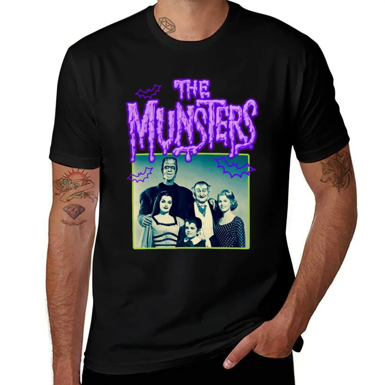

The Munsters T-Shirt Non-Shrink Basic Cotton T-Shirt