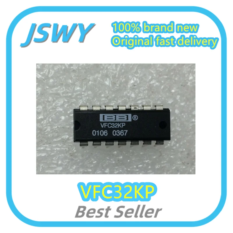 (3/30pcs) VFC32KP VFC32 DIP14 Data Converter Chip Original Brand New Electronics