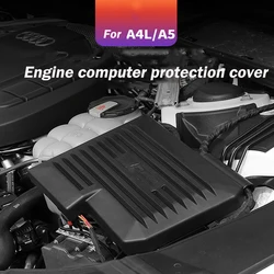 Panel de protección ABS para coche, cubierta de ordenador para Control de motor de Audi A4, A5, B9, 2016, 2017, 2018, 2019, 2020, 2021, accesorios interiores
