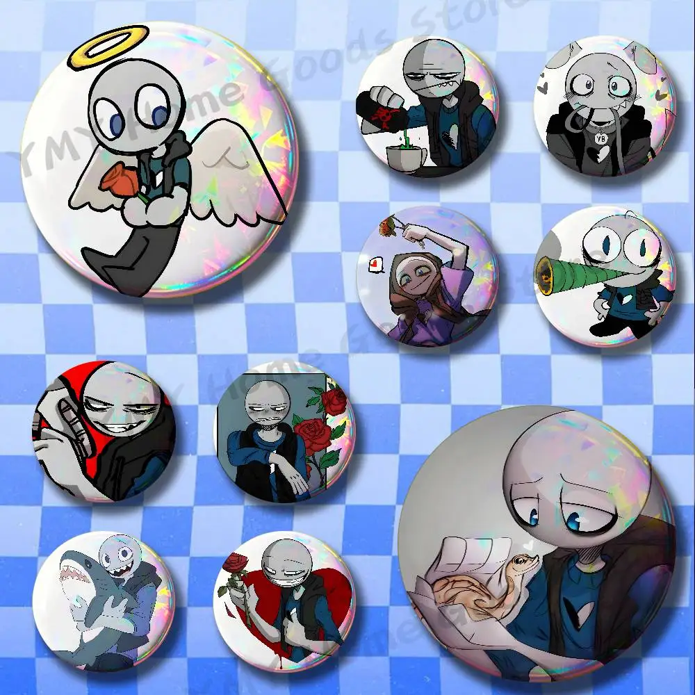 Funny P-Peter Your Boyfriend Brooches for Bag Decor Jewelry Accessories Gift 25/32/44/58/75mm Round Cartoon Badges