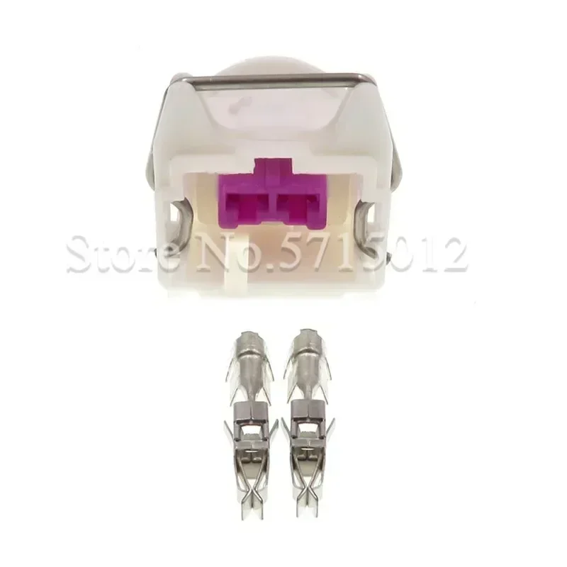 2 Hole 144473-8 Automotive Car Speaker Cable Socket Electrical Female Connector For Peugeot Citroen C4 C6