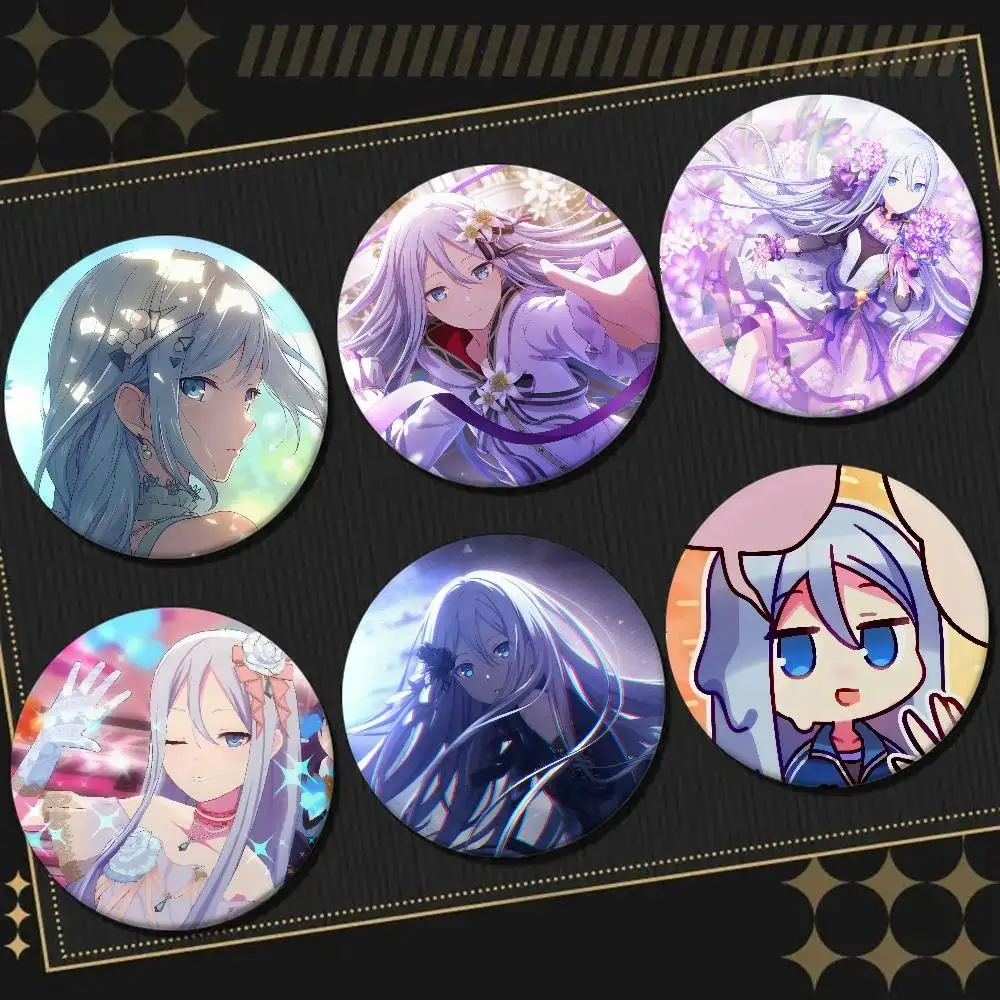 Projekt SEKAI Yoisaki Kanade Abzeichen Pins Anstecknadeln Hut Pins Broschen Geschenke Dekor Rucksäcke