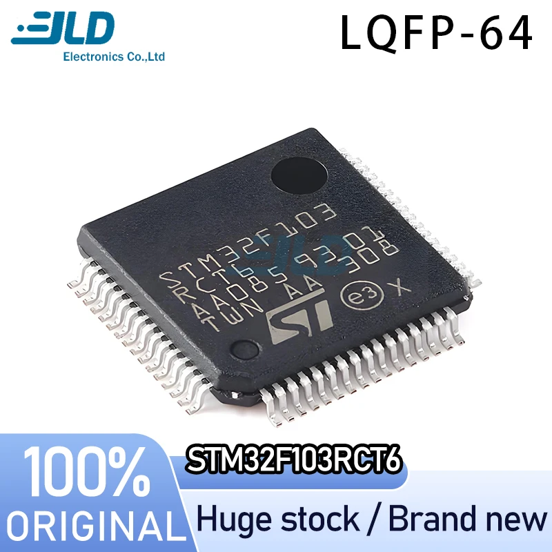 

(3-10piece) 100% New STM32F103RCT6 LQFP-64 Chipset Professional one-stop ordering Adequate stock Chip Electronics