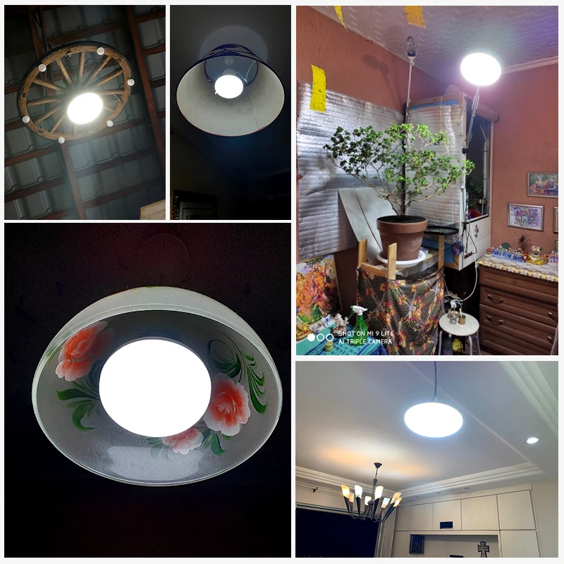 LED Bulb E27 180-265V High Brightness LED Bulbs 15W 40W 50W UFO Leds Lights Indoor Lighting LED Light Bulbs for Home Lighting