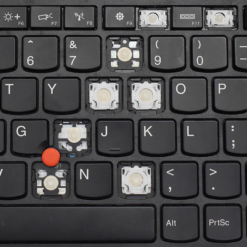 Keycap de substituição para Lenovo Thinkpad, dobradiça do teclado, T570, T580, P51S, P52S, 01ER523, 01EN951, SN20M07870