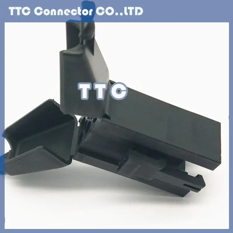 5pcs/lot 6-core black rectangular connector with tail clip SMS6PDH1 SMS6PDH-1