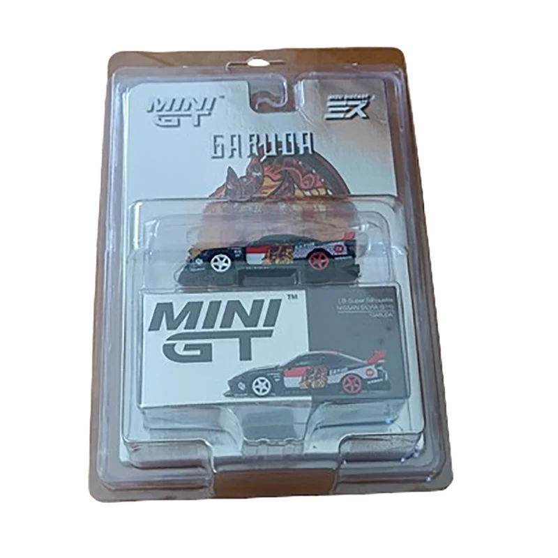 MINI GT Winner Diecast Model samochodu Kultura samochodowa Transport Flota Seria Pudełko ochronne Model samochodu Rękaw ochronny na kartę