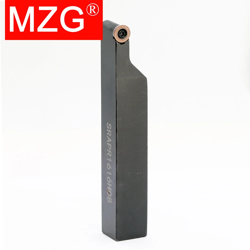 MZG SRAPR SRAPR1616 SRAPR2020 SRAPR2525 External Turning Tool 1616 2020 2525 CNC Lathe Machine Cutter Shank RPMT Carbide Insert