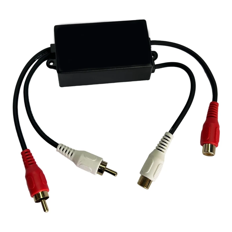 إلغاء الصوت عازل الصوت الضوضاء الحالية عازل الصوت مرشح عازل الصوت ستيريو Rca المعزل