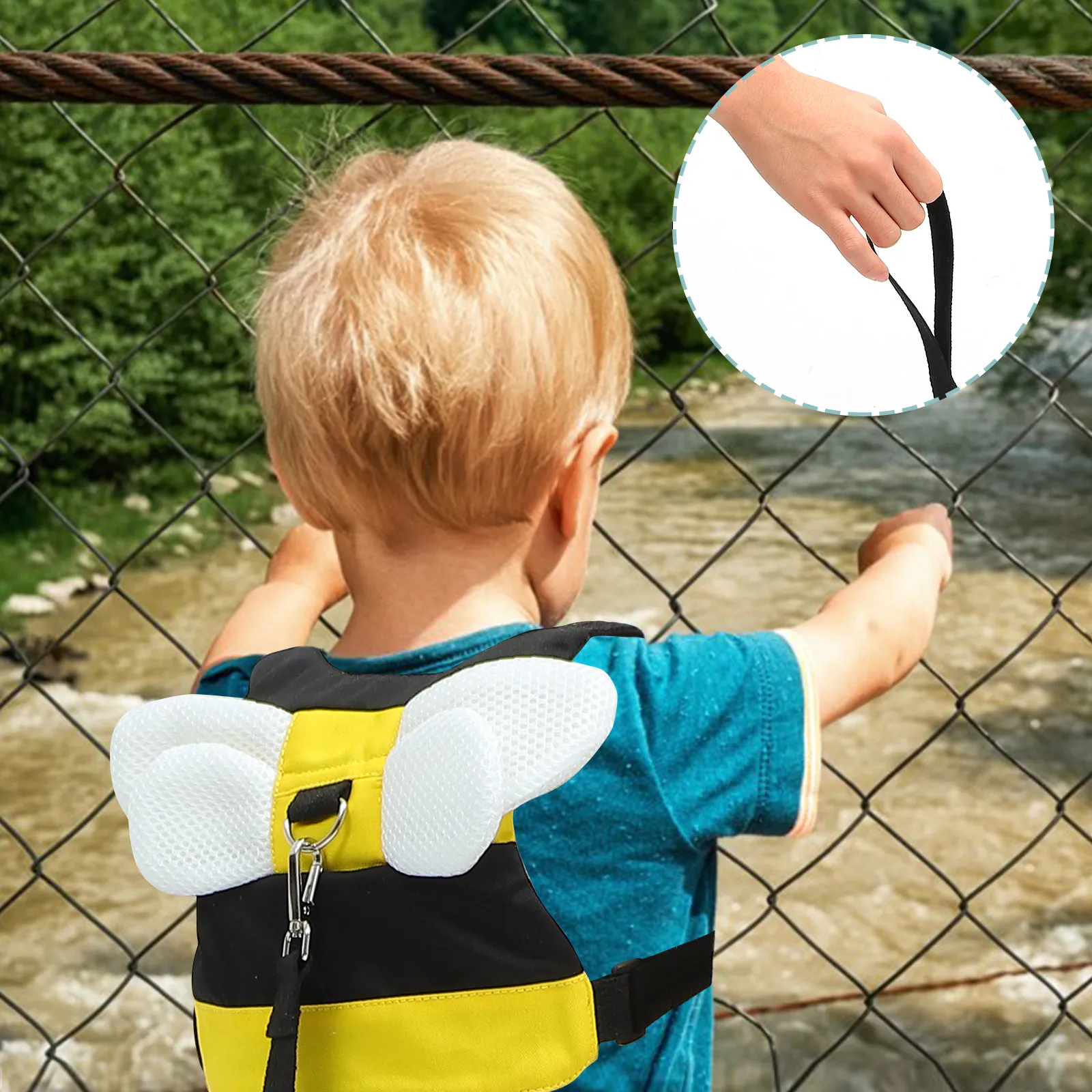 1set-anti-lost-leash-toddler-anti-lost-strap-adjustable-harness-extendable-heavy-duty-kids-walking