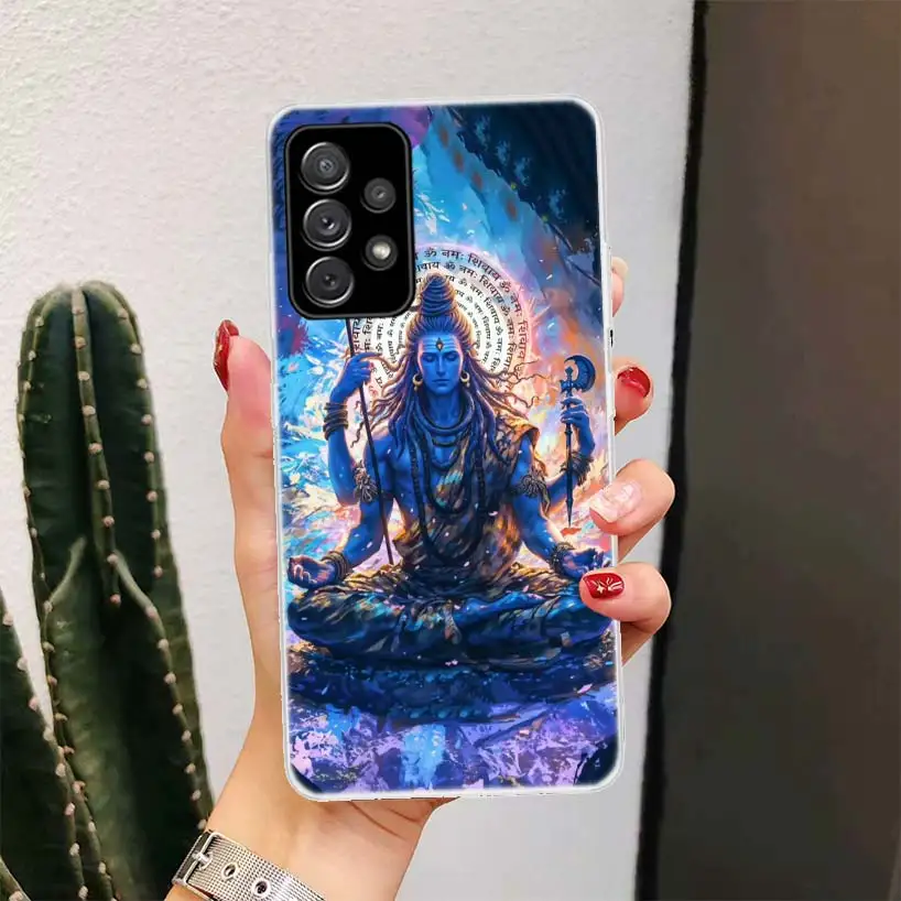 Lord Shiva Hindu God Buddha India For Samsung Galaxy A15 A14 A13 A12 A55 A54 A53 A52 Phone Case A32 A35 A34 A33 A25 A24 A23 A22