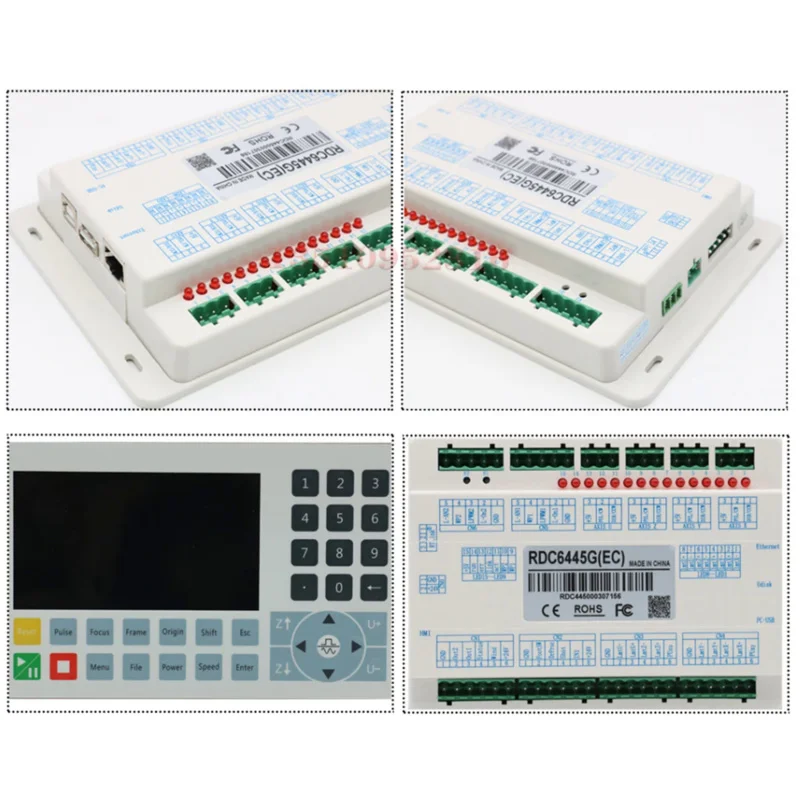 New Ruida Rdc6445g Rdc6445s Laser Engraving And Cutting Machine Co2 Laser Controller Engraving 6445g Control Panel