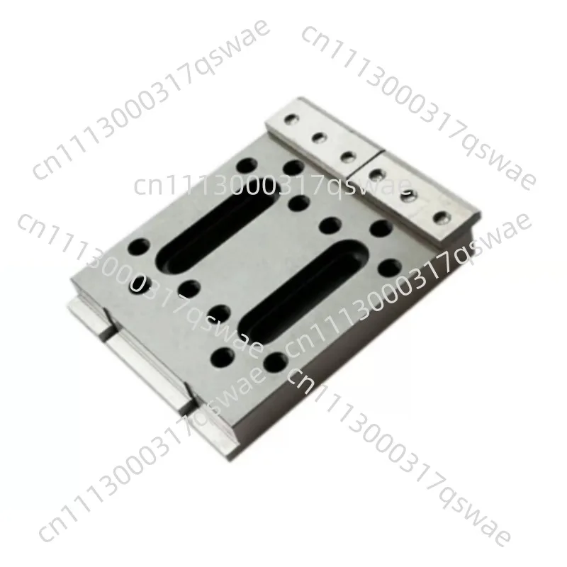 120x100x15mm Stainless Steel Jig Plate M8 Thread Tool Mounting Leveling Clamping Device For CNC Milling Wire EDM