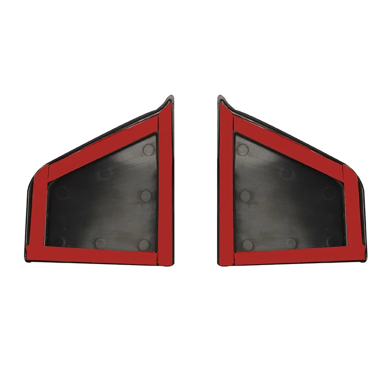 2PCS ABS Car Front Bumper Side Skirt Spoiler Guard Winglets Protector For Ford Mustang 2015-2019 Exterior Accessories