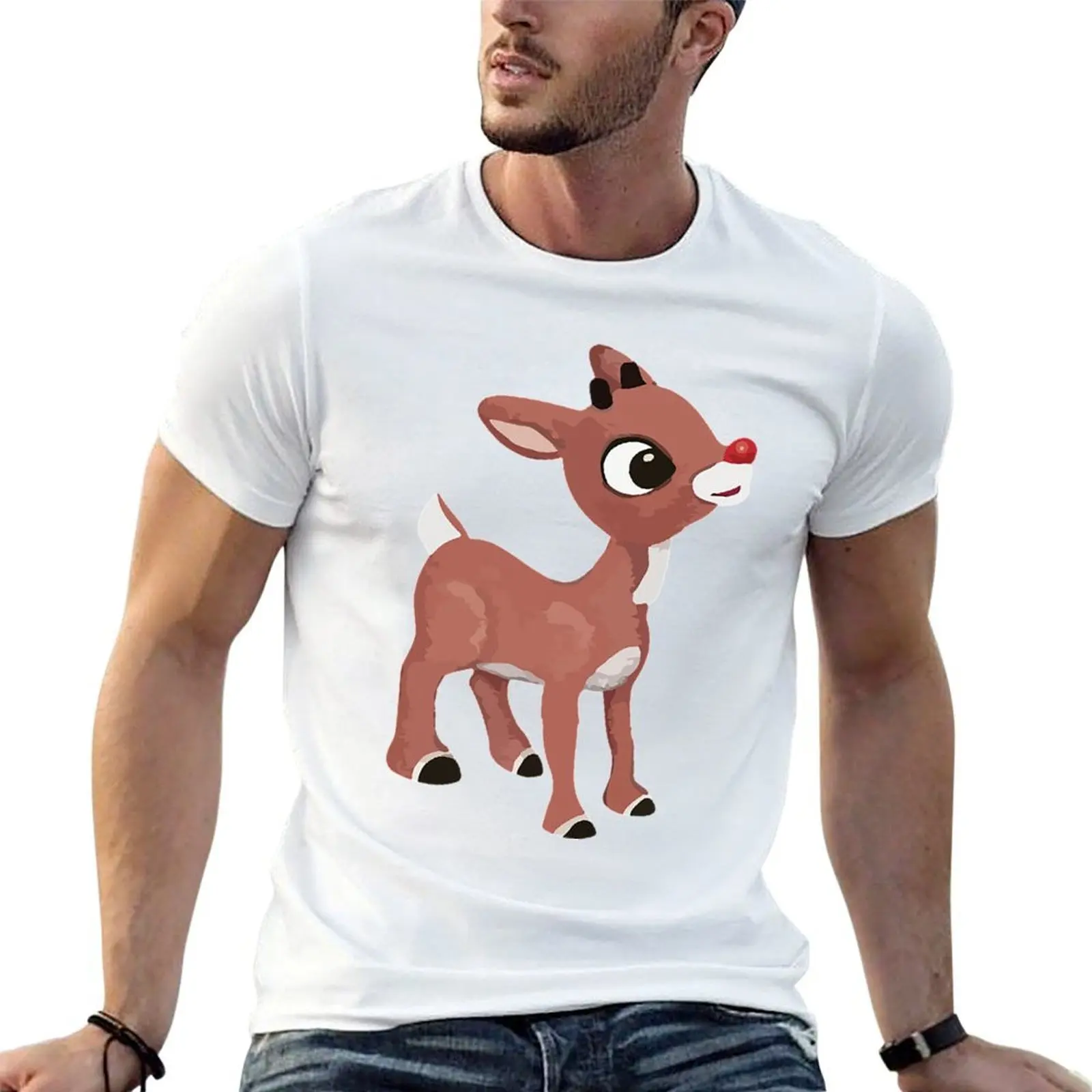 

Classic Rudolph The Red Nosed Reindeer T-Shirt t shirts designer t shirts for man graphic funny anime t shirts for man T-Shirt