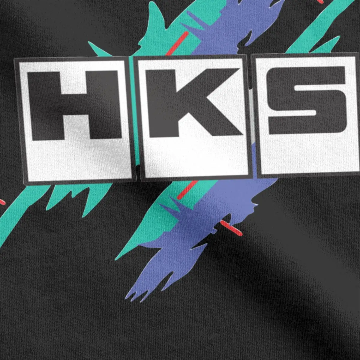 HKS-سباق للرجال والنساء ، تي شيرت قطني ، ياقة مستديرة ، ملابس قصيرة مطبوعة ، R32 ، تي شيرتات جديدة