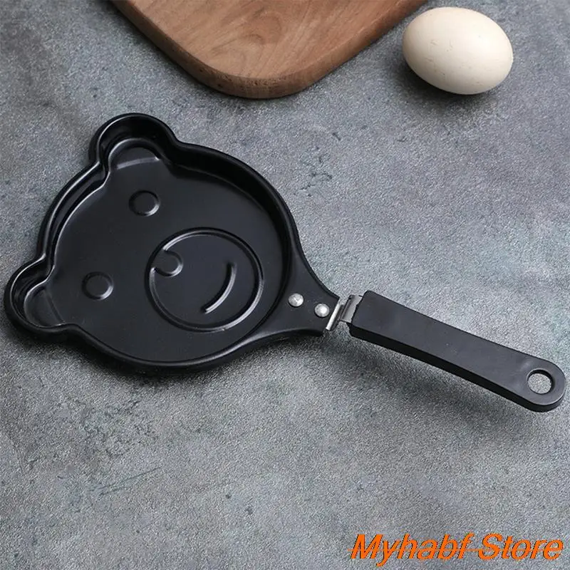 Mini Frying Pan Non Stick Cartoon Shape Omelette Pan for Kitchen Gas Induction Hobs Pancake Fried Egg Pot Breakfast Skillet