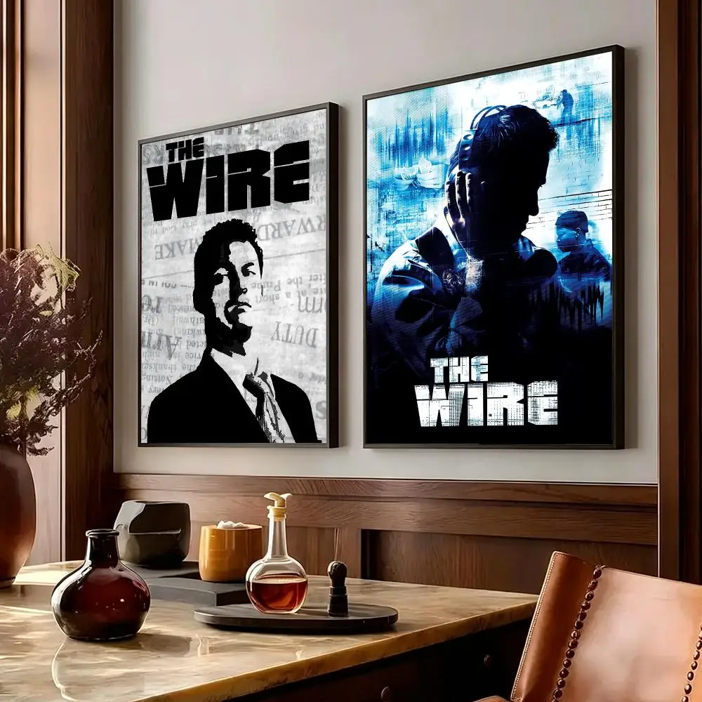 series The Wire Poster Poster HD Printing Cozy Warm Style Home Decor Suitable for Living Room Bedroom Gift