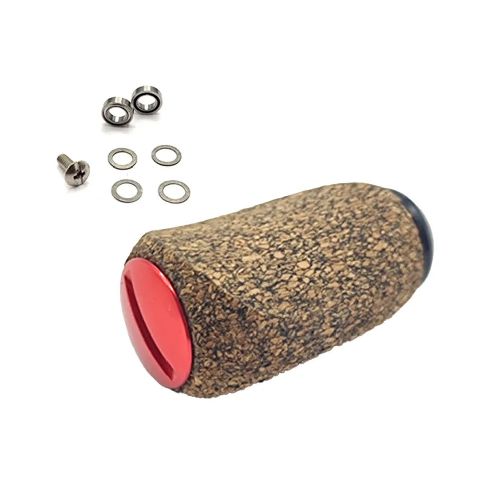 Optimize Your Reel's Performance with Soft Rubber Cork Wood Handle Knob for For SHIMANO and For DAIWA Modifications