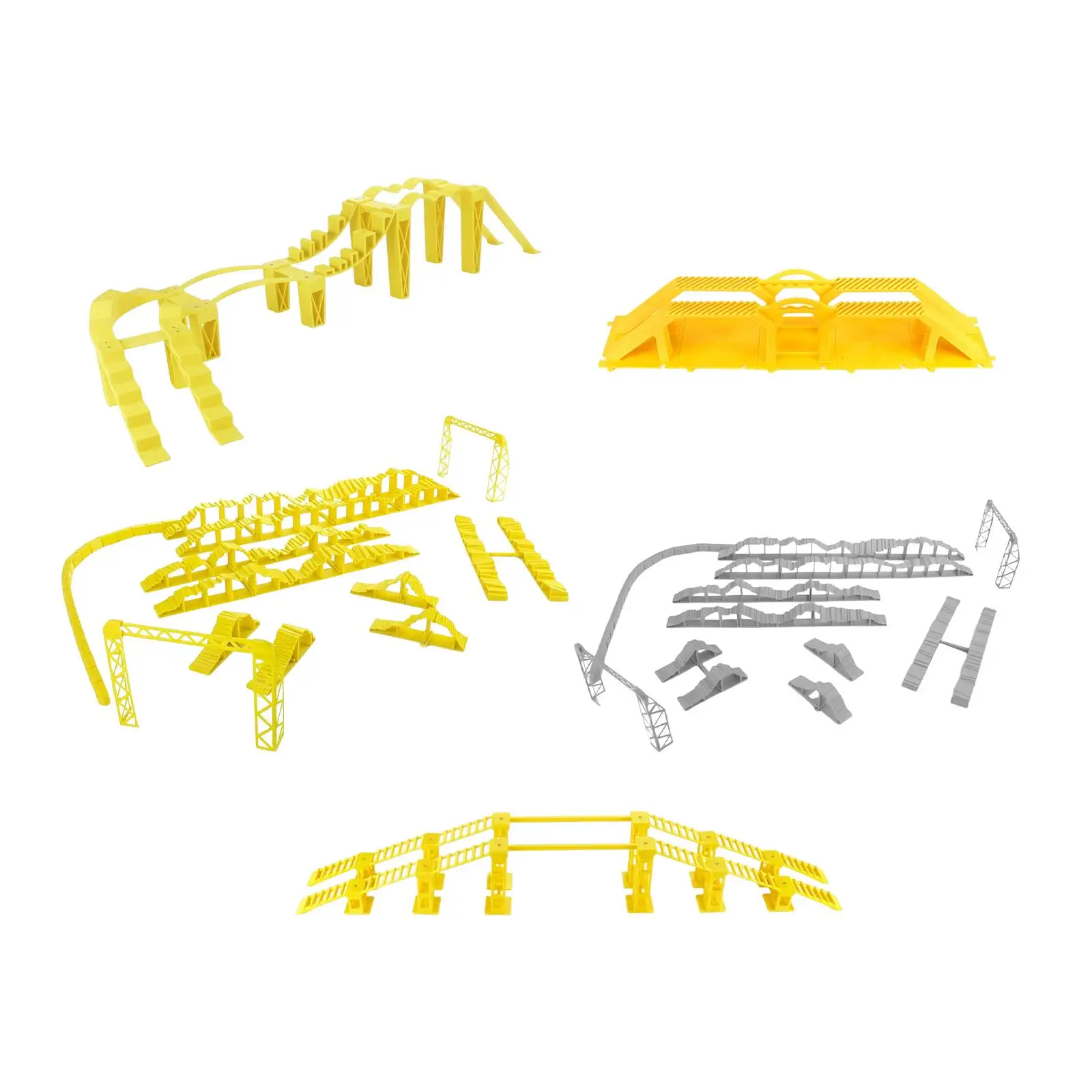 

RC Bridge for RC Car 1/18 1/24 Professional Replacement Sturdy,,Crawler Car Simulated Obstacle Steep Roadblock