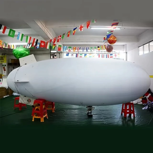 Giant Inflatable Flying Helium RC Blimp Advertising Inflatable Zeppelin RC Airship for Sale