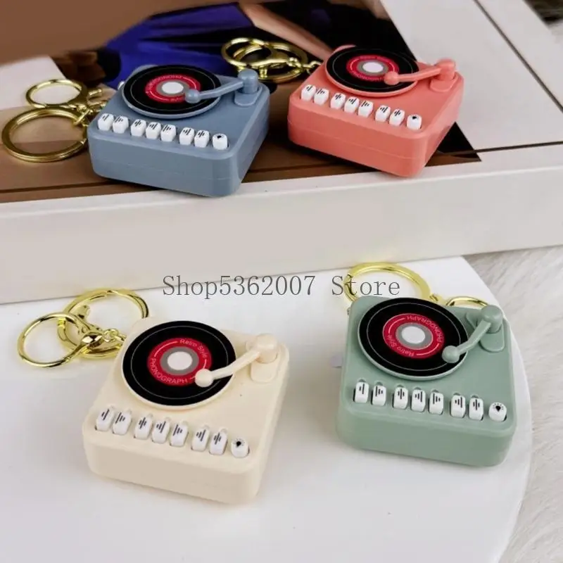 Creative Turntables Player CayChain с застройками в мелодиях для расслабления 40JB