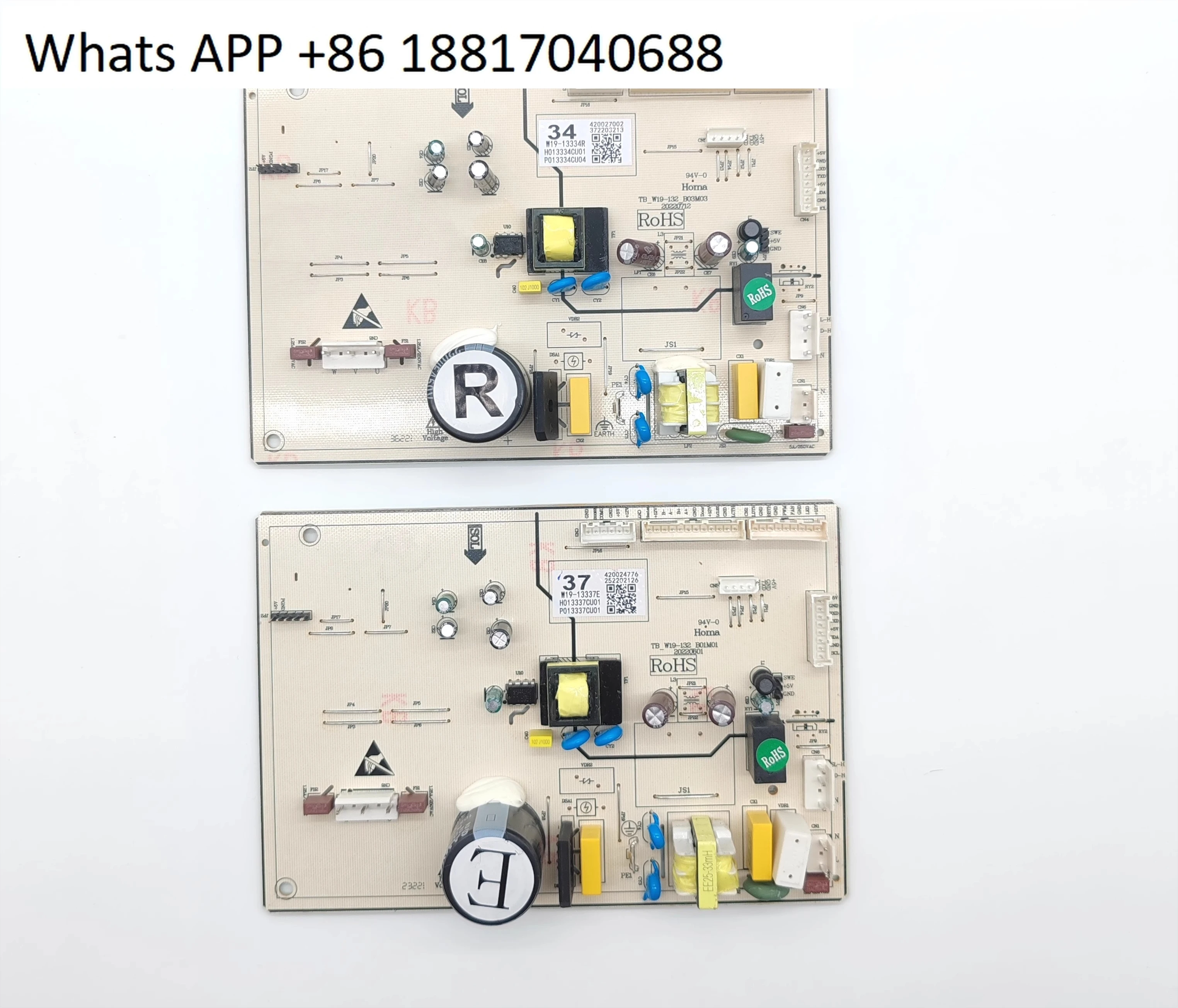 carte-d'ordinateur-de-refrigerateur-w19-13337e-34r-carte-principale-de-conversion-de-frequence-accessoires-de-carte-de-commande-principale-integres-1-piece