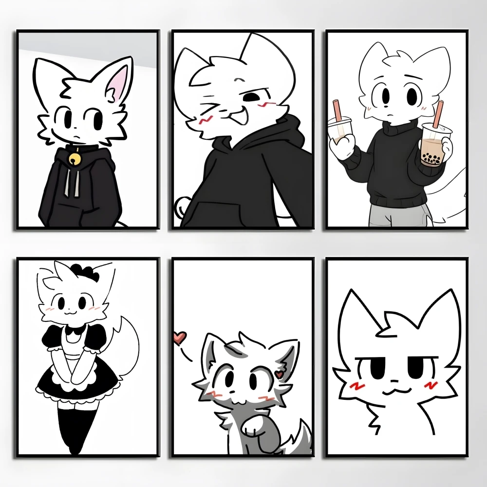 

Cartoon Anime B-Boykisser Poster Elegant And Affordable Wall Art Stickers For Dormitory Living Room And Bedroom Spaces