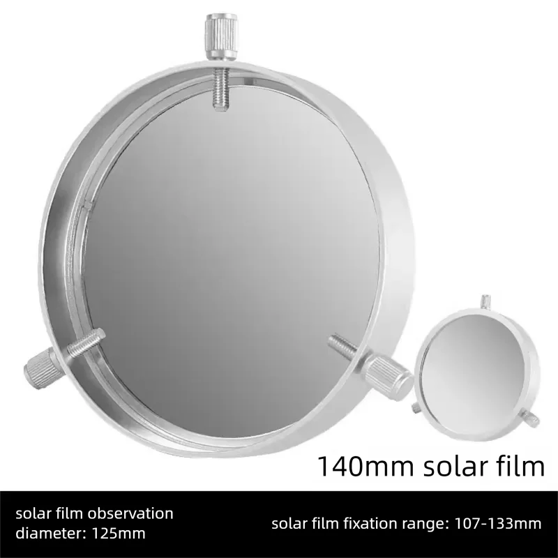 Angeleyes Sonnenfilter für Sonnenfinsternisse und Sonnenfleckenbeobachtung, kompatibel mit 80-250mm Teleskopen