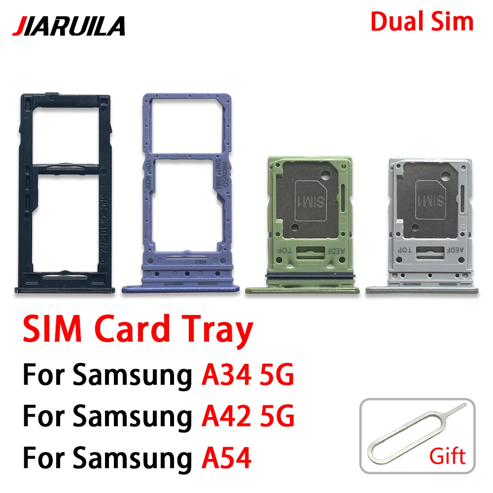 

2 шт., держатель слота для SIM-карты Samsung A34 A42