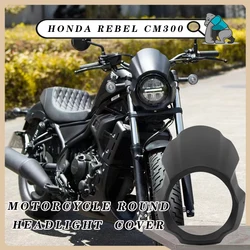 For Honda 2020-2022 Rebel CMX 300 500 1100 Matte Black Fairing Headlinght Windshiled Cover