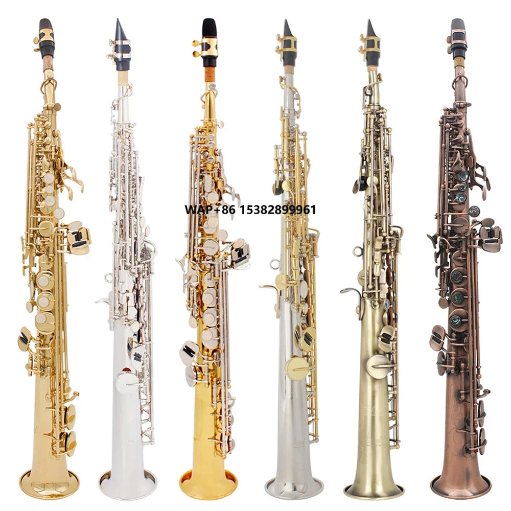 

Super Factory OEM Wholesale Cheap Brass Bb Handmade Carving Saxophone With Case Set