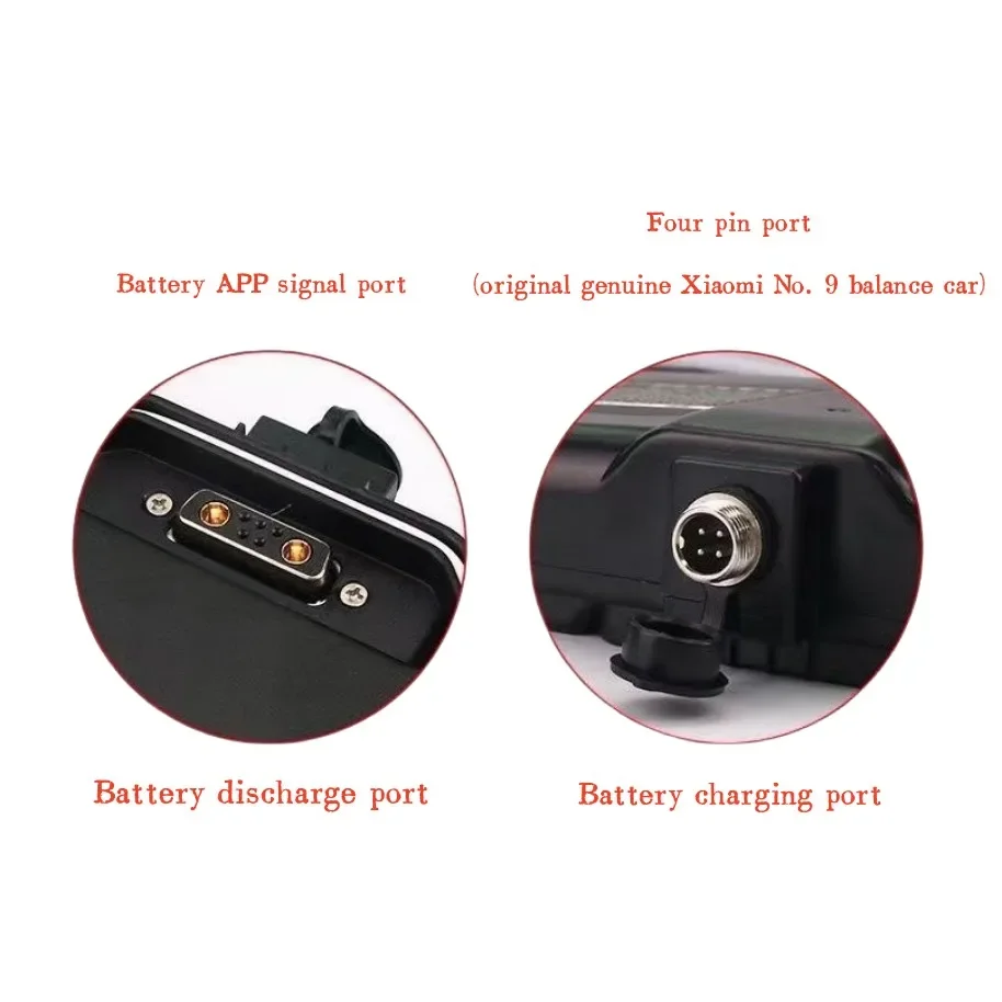 54V-63V Battery Pack 4400mAh Ninebot Mini Segway Self Balancing Electric Vehicle BMS Connection Application