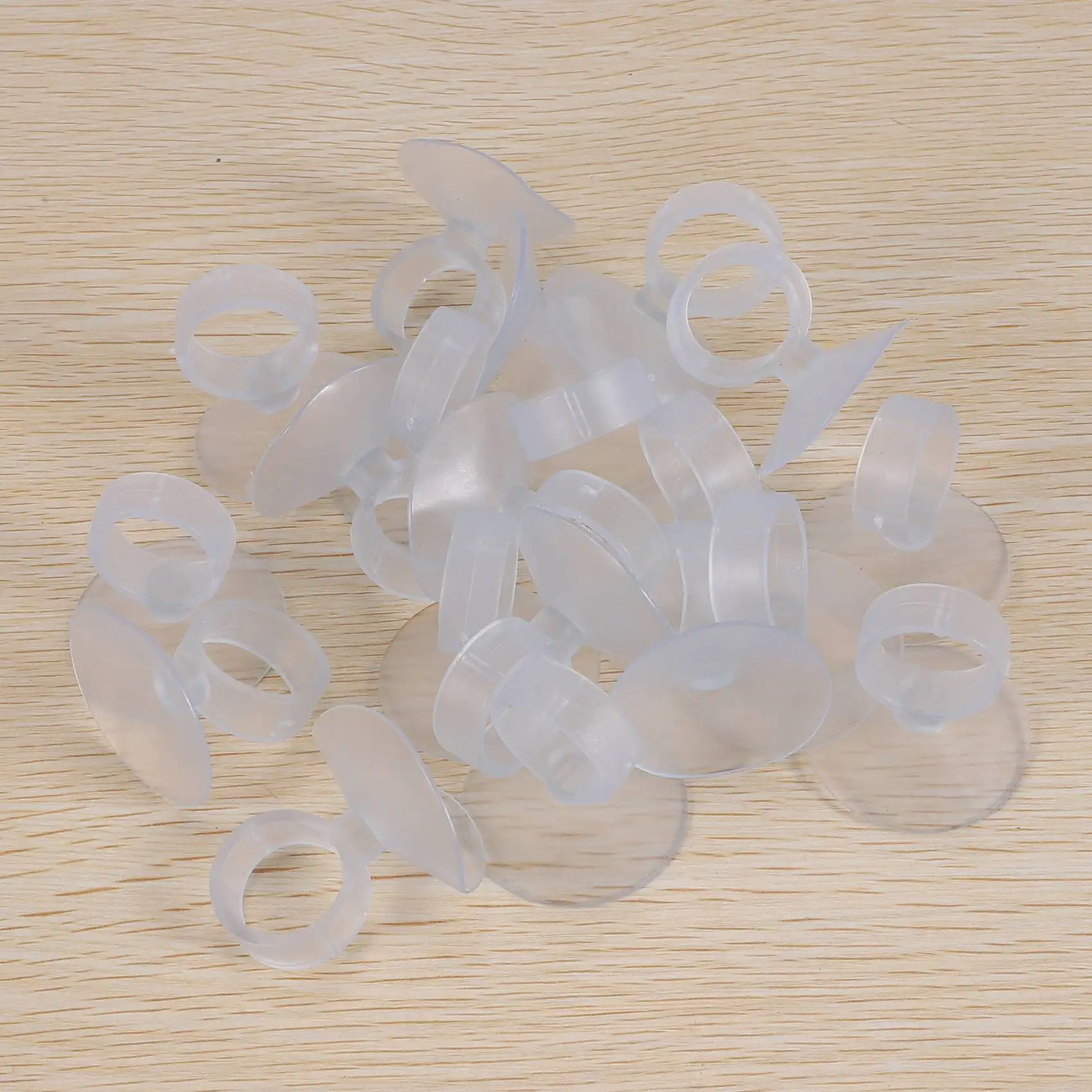 A67M-20 Pcs Air Plant Holder, Plant Pot Tillandsia Holder Air Plant Hanger With Suction Cup For Hanging (Plants Not Included)