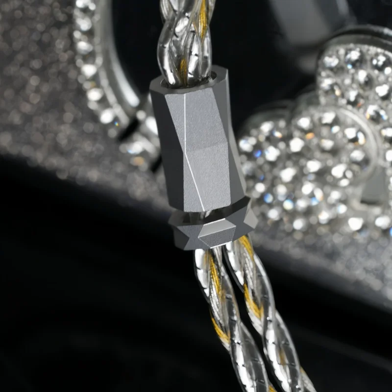 ZiSin-308 6-rdzeniowy kabel do aktualizacji słuchawek HIFI z 3,5/2,5/4,4 mm MMCX/QDC/TFZ 0,78 2Pin dla HEXA KATO Monarch IE900 TFZ