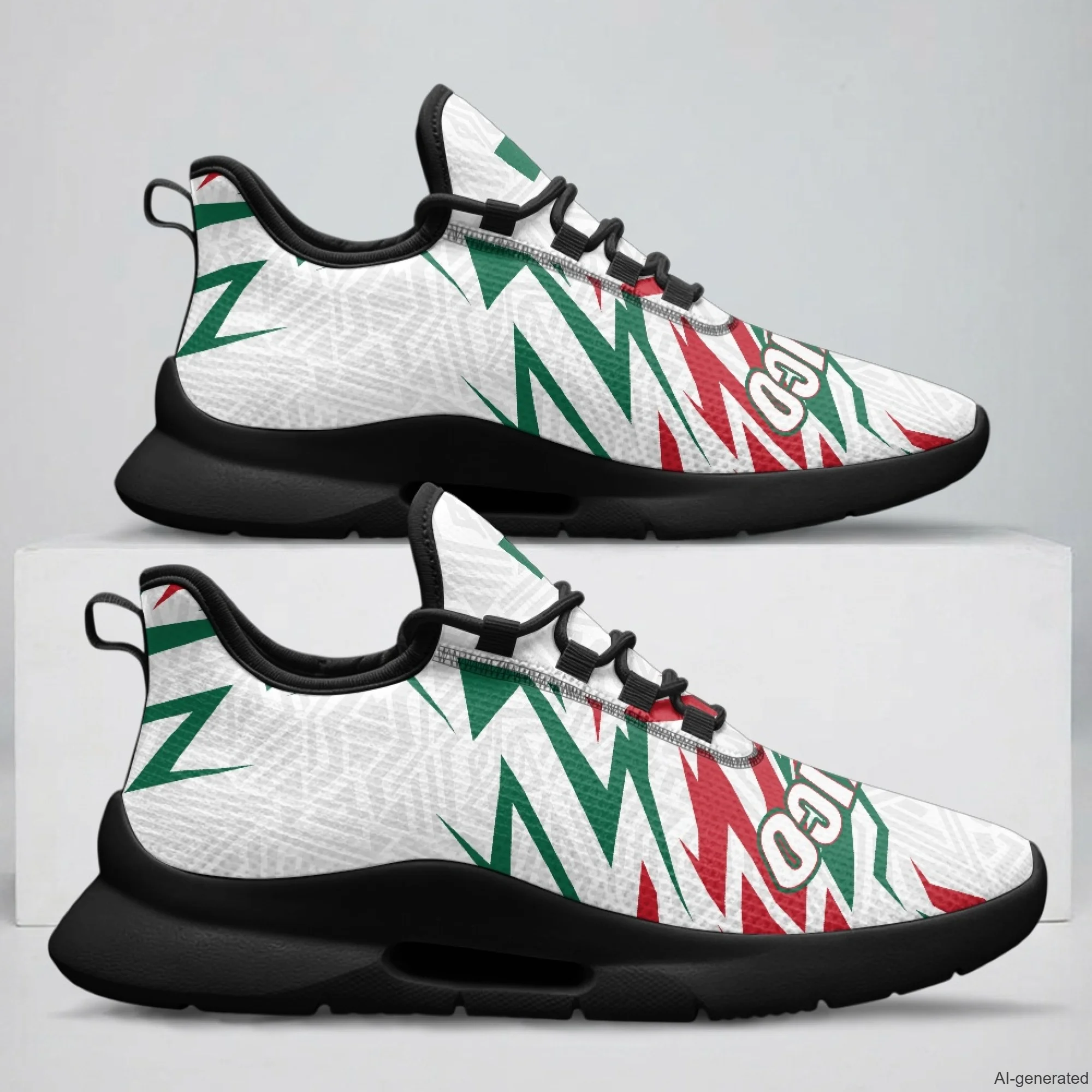 XIXIRIMIDO Men\\'s Sneakers 2026 Nurse Lace-up Casual Shoes Nurse Sneakers House Shoes Sport Shoes Women Mexican Flag 35-48