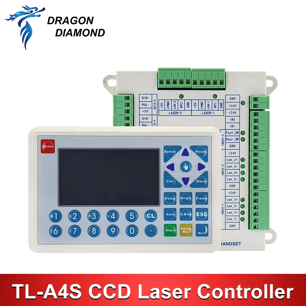Topwisdom TL-A4S+CCD Visual Co2 Laser Controller System for Laser Cutter Engraver Machine
