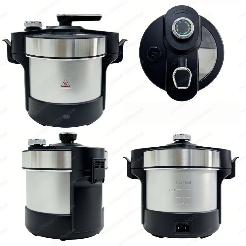 Electric Heating Food Mixer Multifunctional Cassava Fufu Processing Machine For Commercial Food Making
