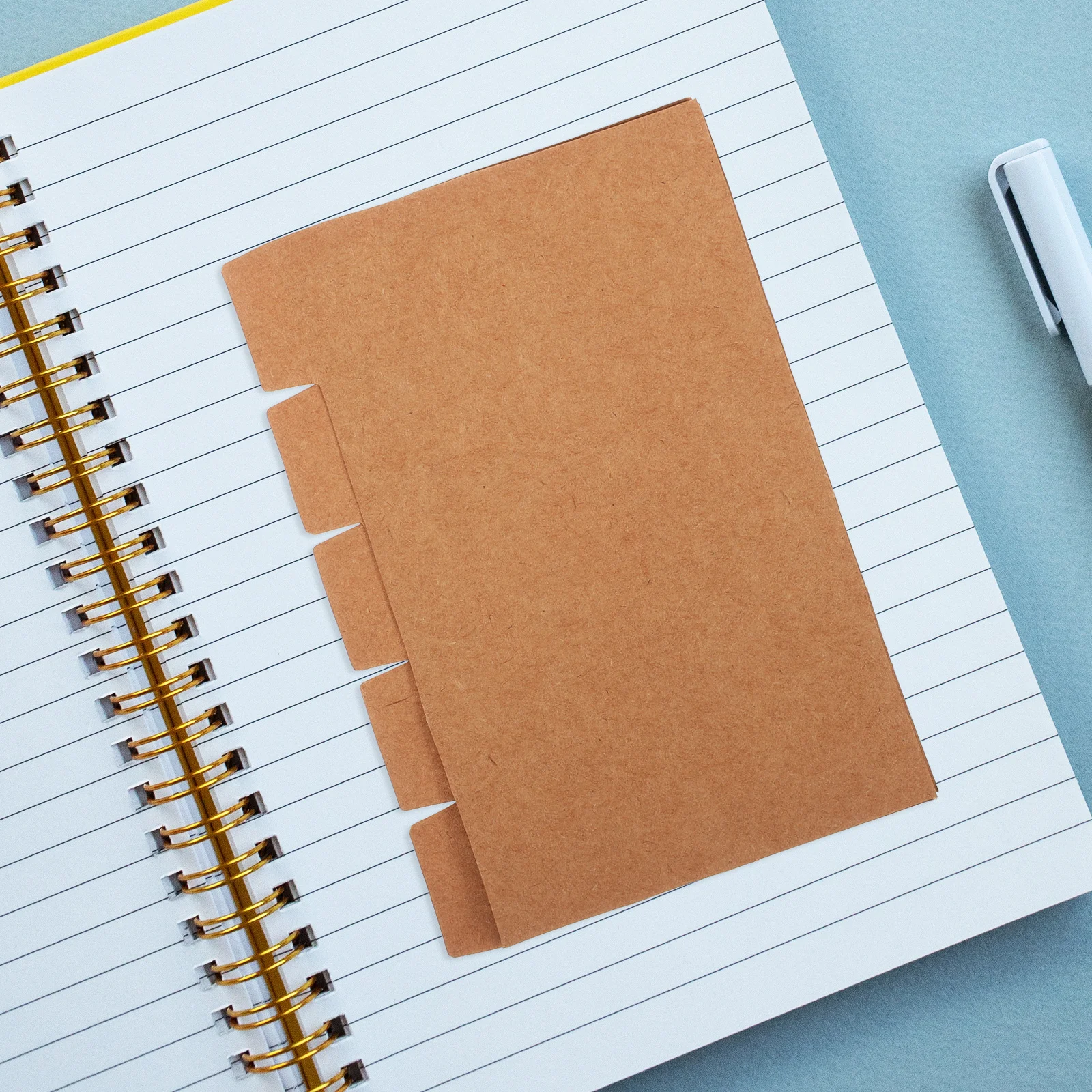 20 مجموعة من فواصل الورق لبطاقات فهرس أكسفورد لأجهزة الكمبيوتر المحمول ومستلزمات مقسم البطاقات ودليل التخزين #4