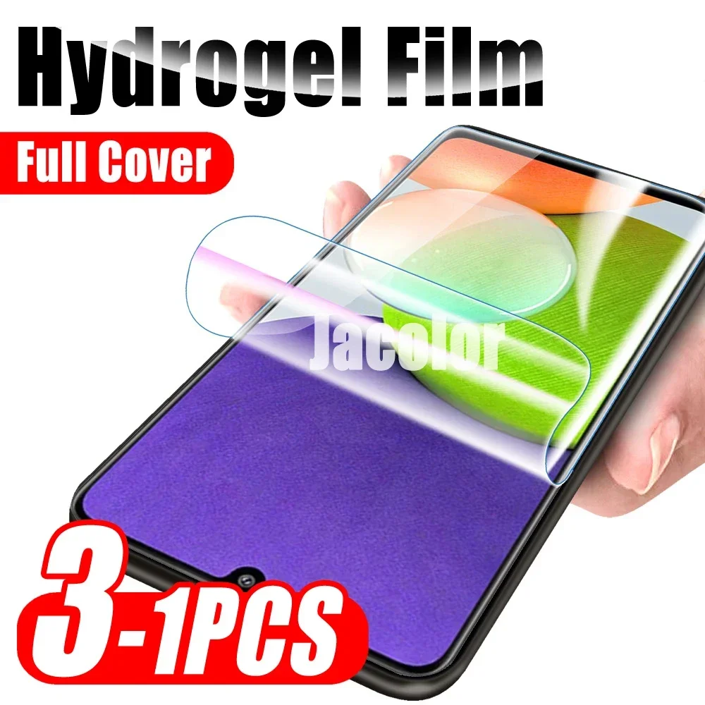 1-3PCS Front Hydrogel Film For Samsung Galaxy A22 A52s A52 5G 4G Screen Protector Water Gel Samsun A 52 S 52S 22 5 4 G Not Glass