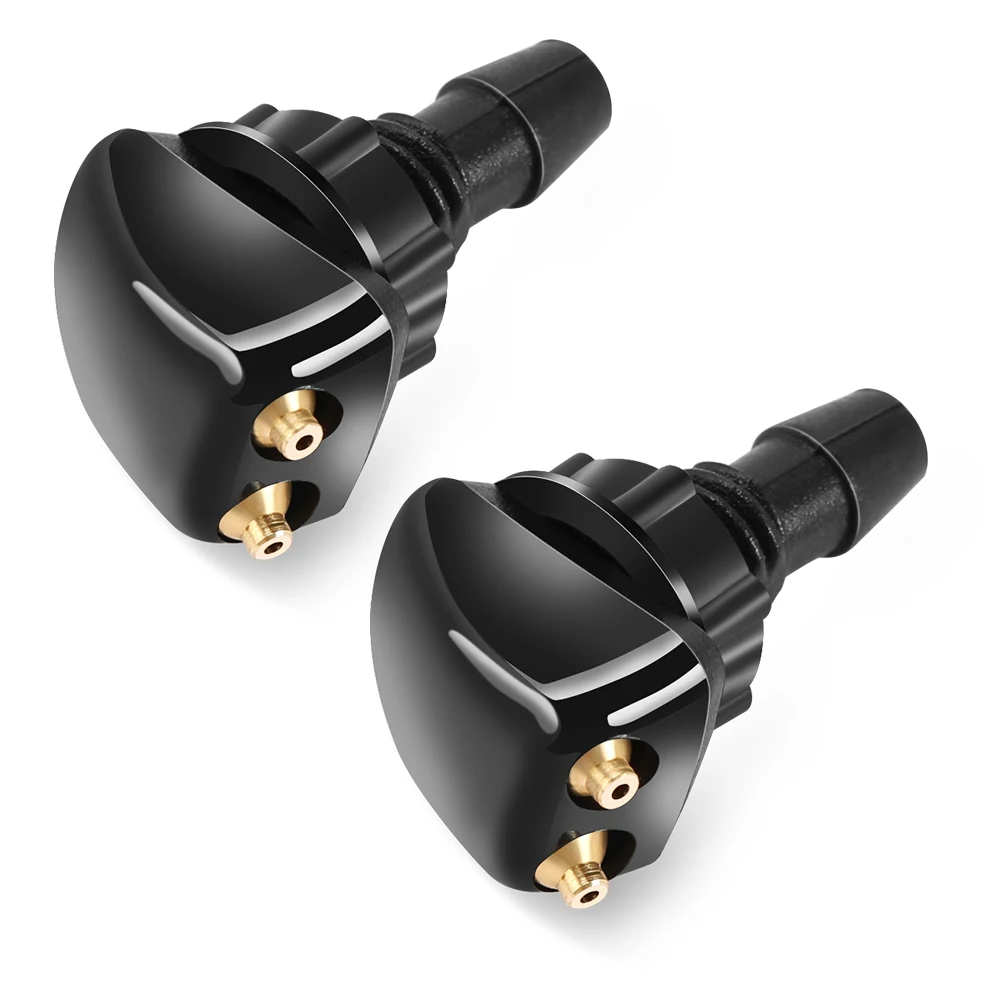 2 × سيارة العالمي غسالة ممسحة فوهة رذاذ الماء o Lacetti كابتيفا كروز نيفا سبارك أبيكا سونيك لمازدا CX-5 CX5 Atenza Axela #3