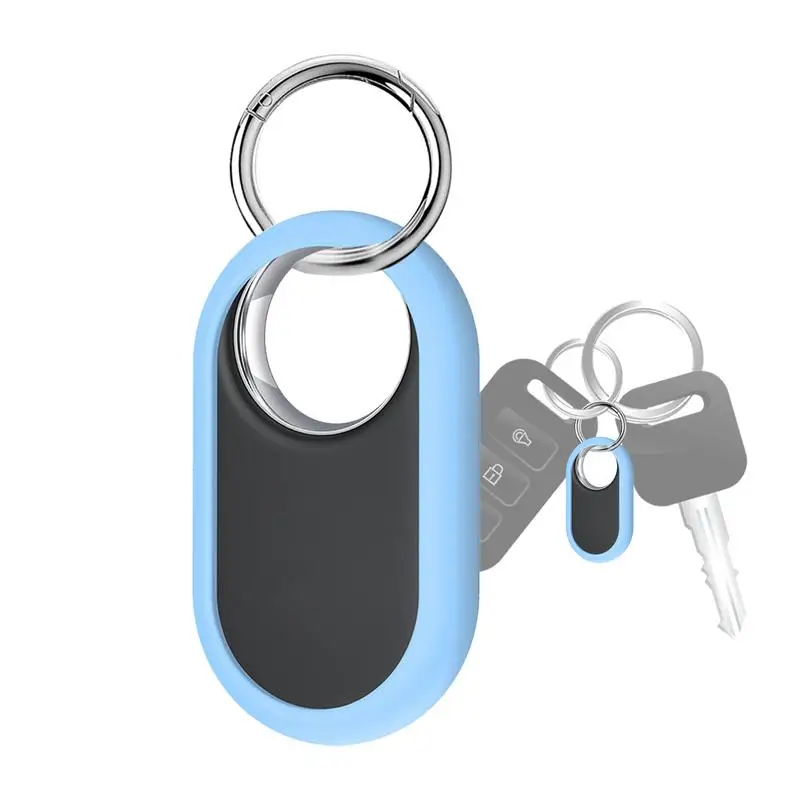 SamsungGalaxy SmartTag 2 silicone Cover Soft Protective Case for glaxySmarttag 2 Antilost case for Smarttag 2 kyechain shell