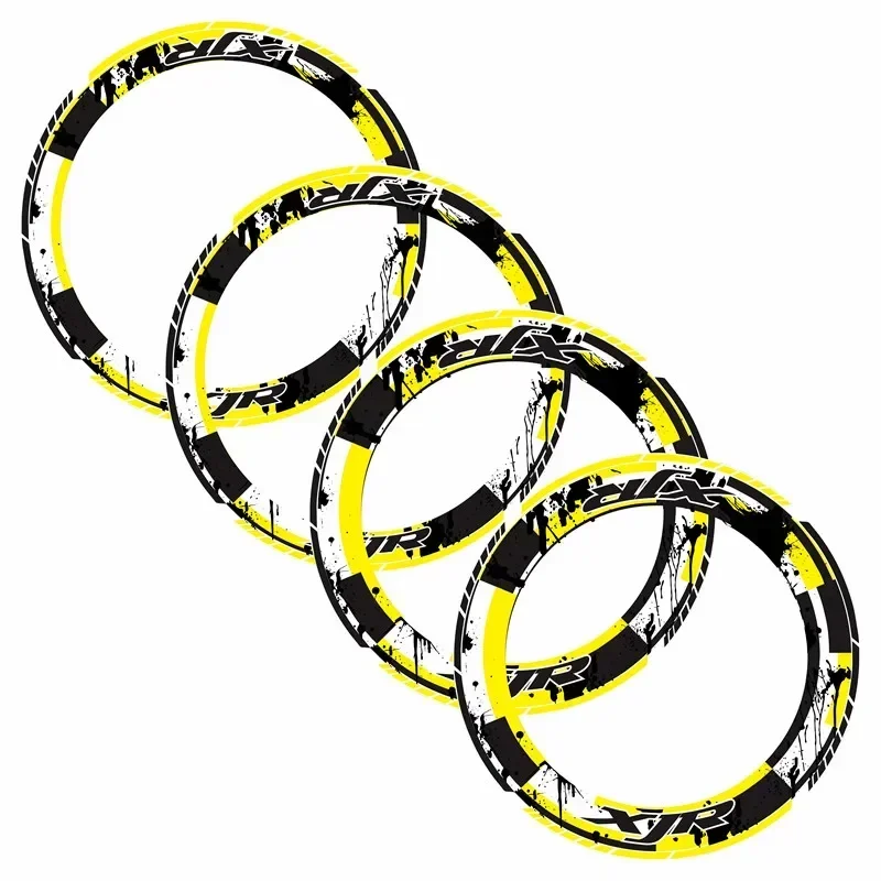 For YAMAHA XJR 1200 1300 XJR1200 XJR1300 Motorbike Parts Contour Wheel Decoration Decal Sticker - 3